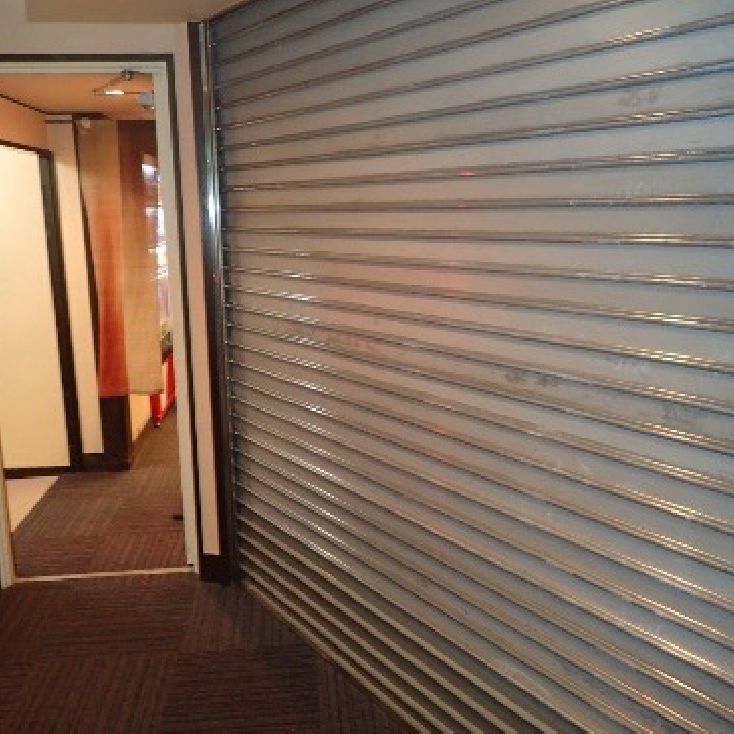 感知器連動閉鎖シャッター（随時閉鎖扉）の閉鎖状況検査