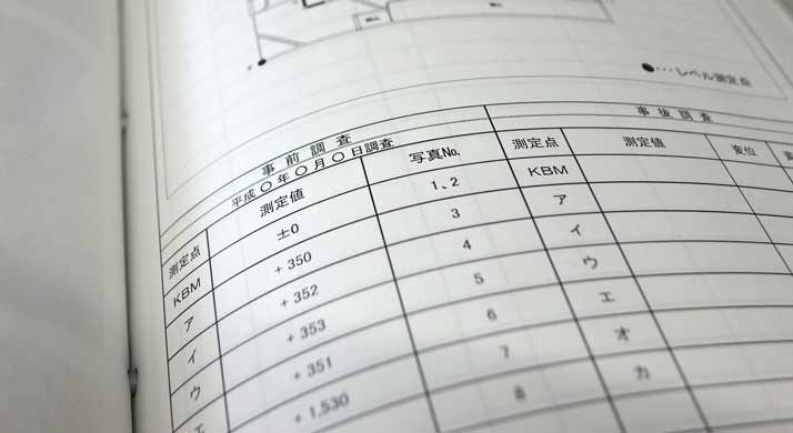 水準測定(オプション)