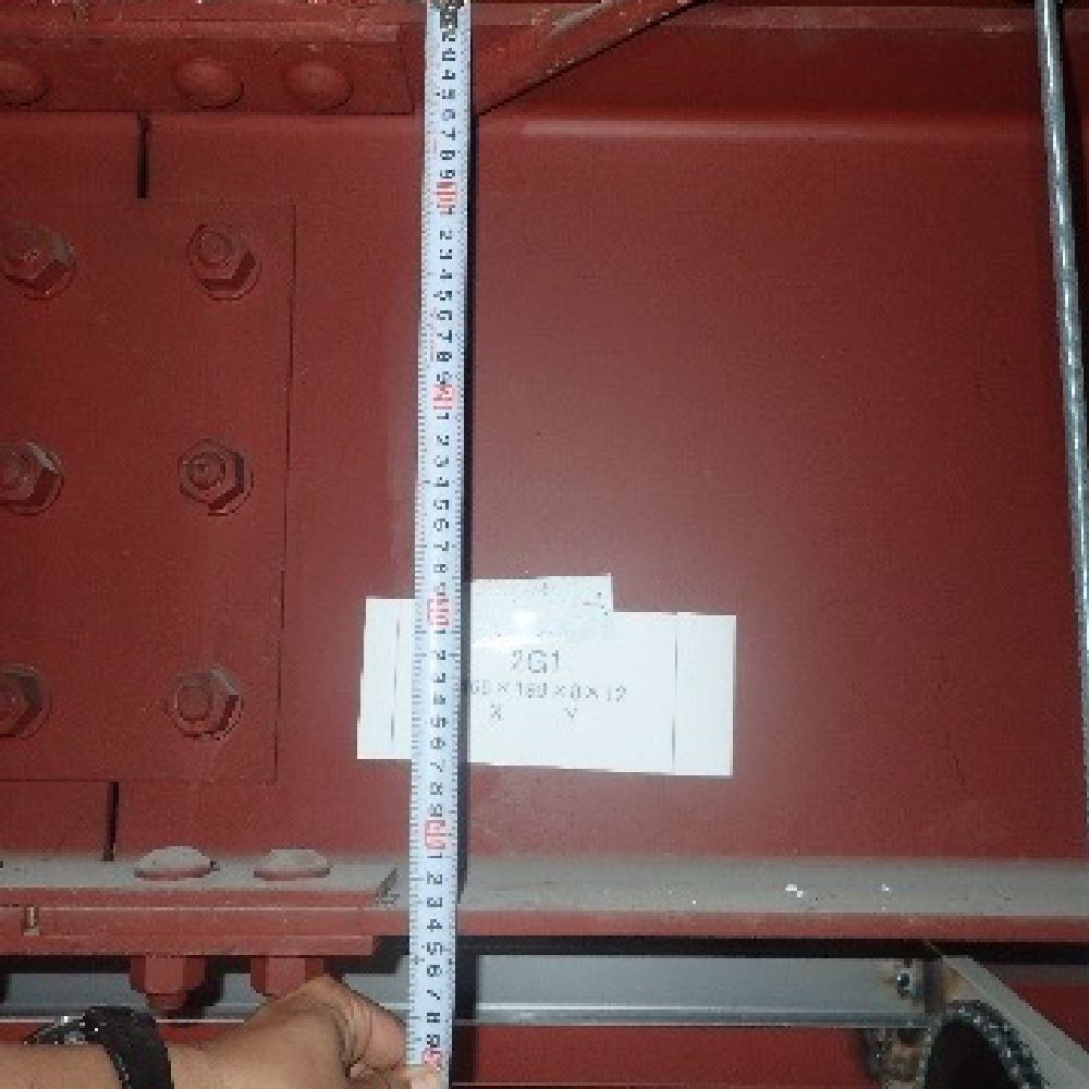 鉄骨部材の外形寸法と図面寸法の整合